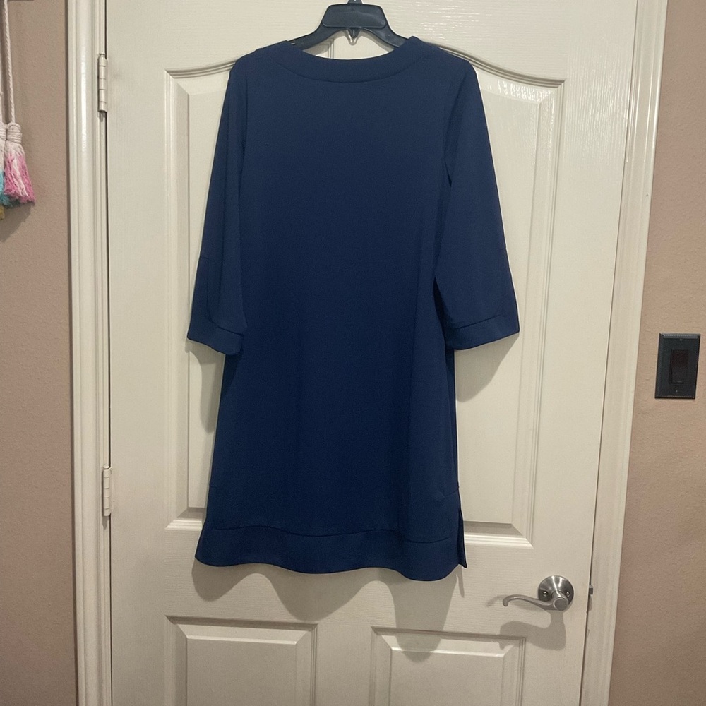 Jude Connally Navy Blue Tunic Top